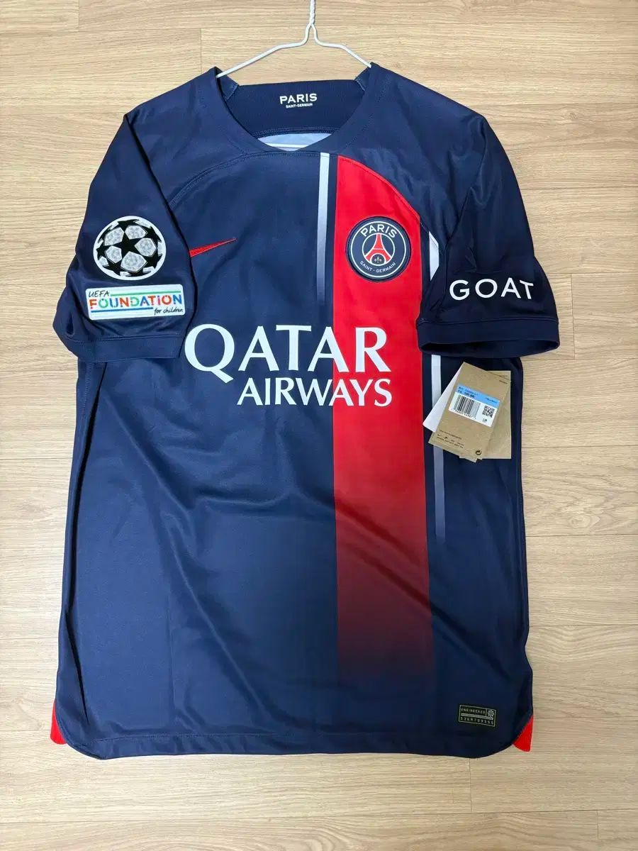 23-24 パリ・サンジェルマンFC HOME No 19 イ・カンイン ナイキ