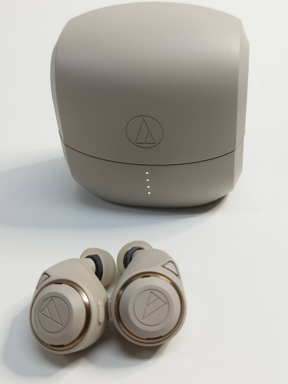 audio-technica 完全ワイヤレスイヤホン SOLID BASS ATH-CKS50TW BG