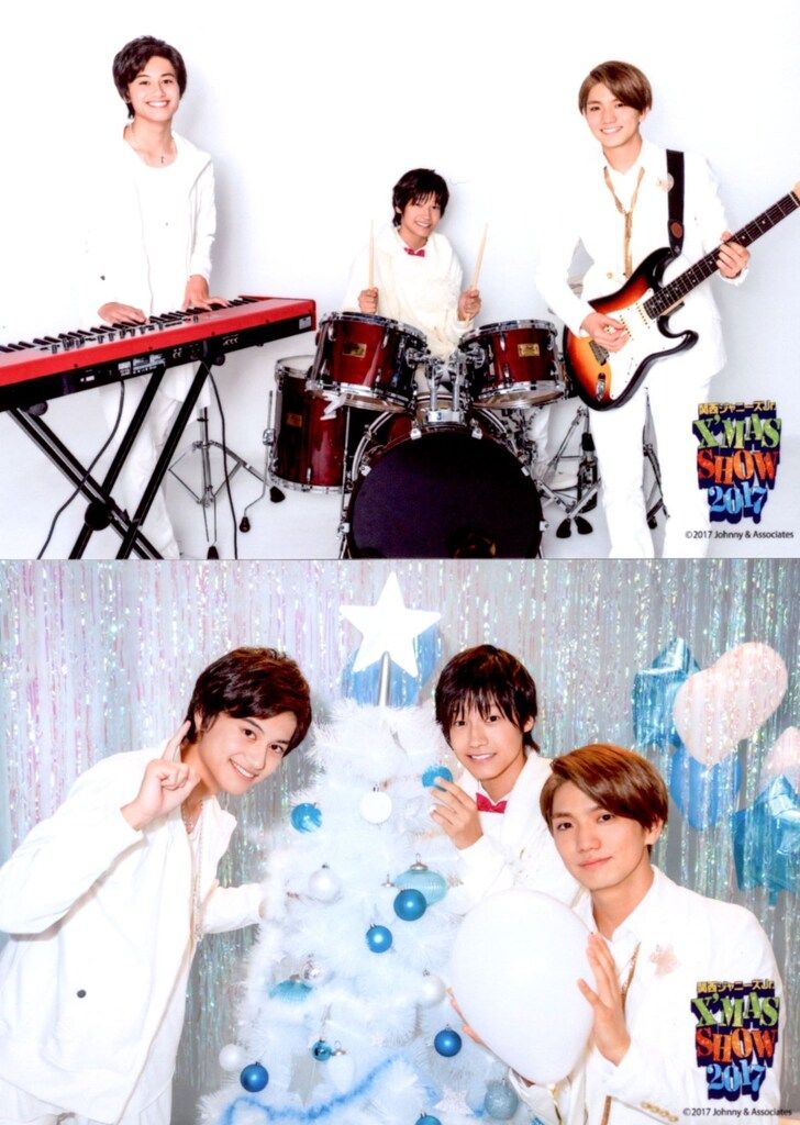 関西Jr. X'mas SHOW フォト 関西ジャニーズJr. 17年 X'MAS SHOW 正門/小島/佐野 フォト