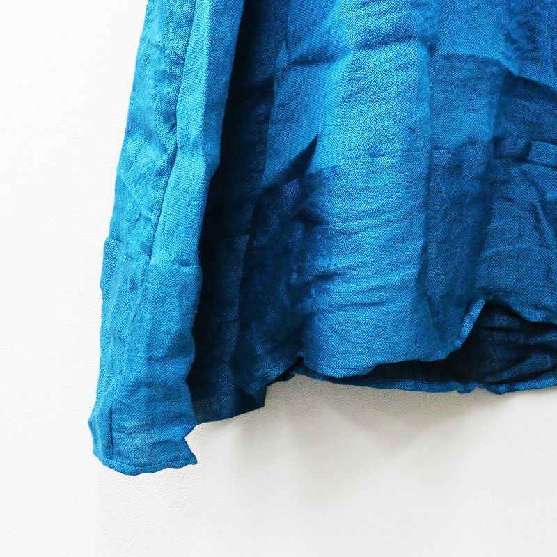  タマキニイメ 玉木新雌 tamaki niime a-line Aライン ワンピース ｜ブルー ドレス ノースリーブ プルオーバー その他 その他