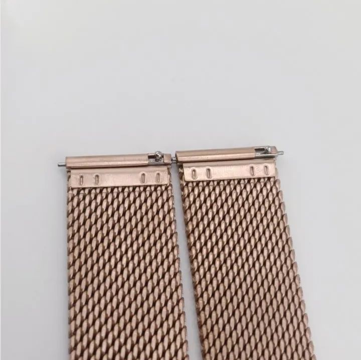 20mm メッシュ ブレスレット ローズゴールド 社外品【対応
