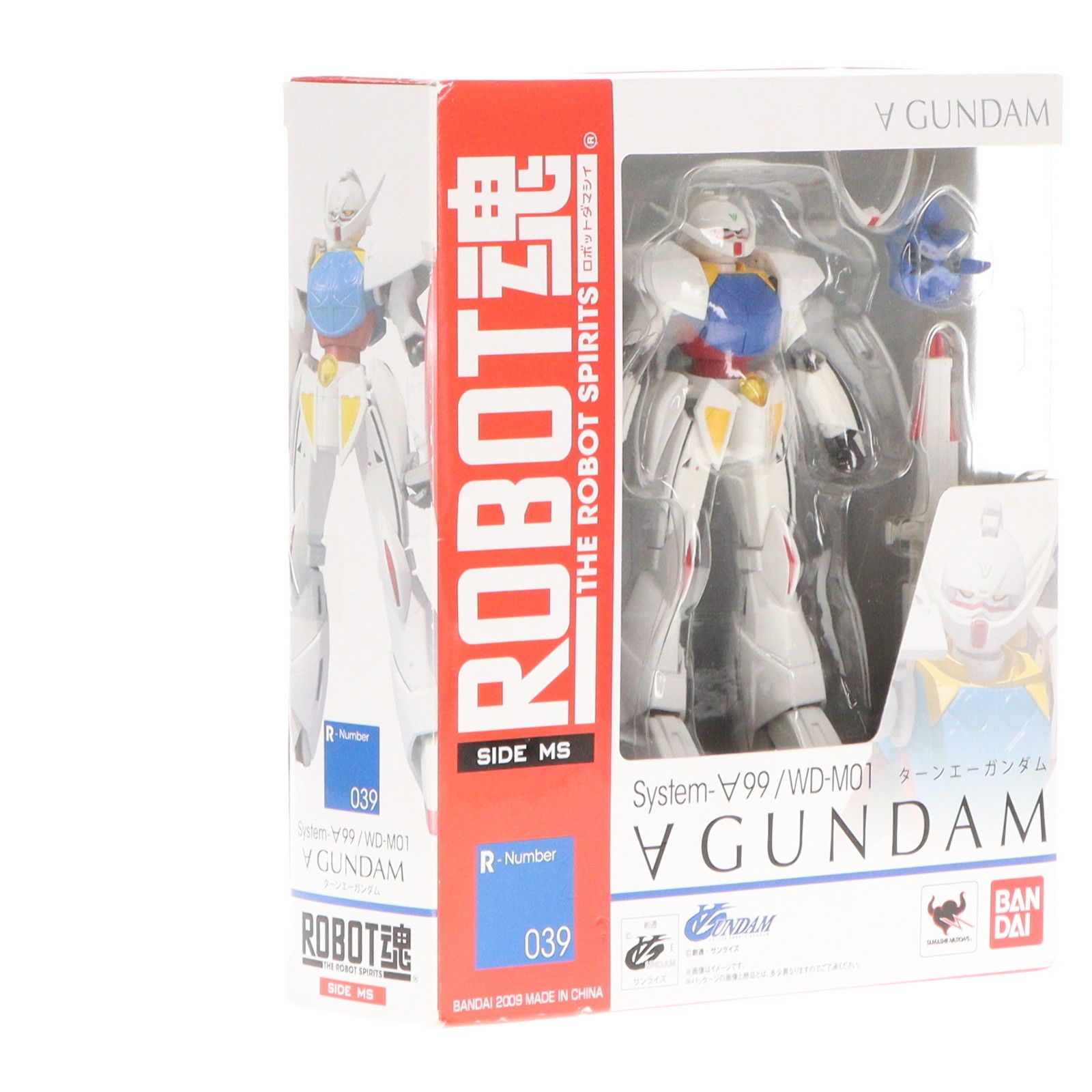 BANDAI - ROBOT魂(SIDE MS) ターンエーガンダム ∀ガンダム 完成品 可動フィギュア バンダイ ROBOT魂(SIDE MS) ターンエーガンダム ∀ガンダム 完成品 可動