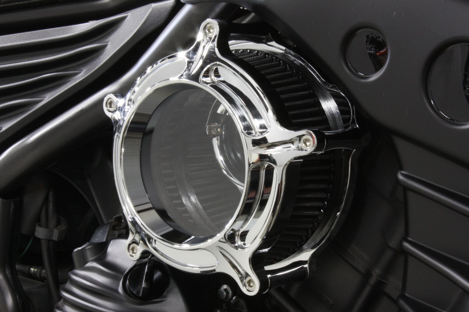 レブル250 ハイクオリティー ダミーエアクリーナー タイプF メッキ 取付説明書付