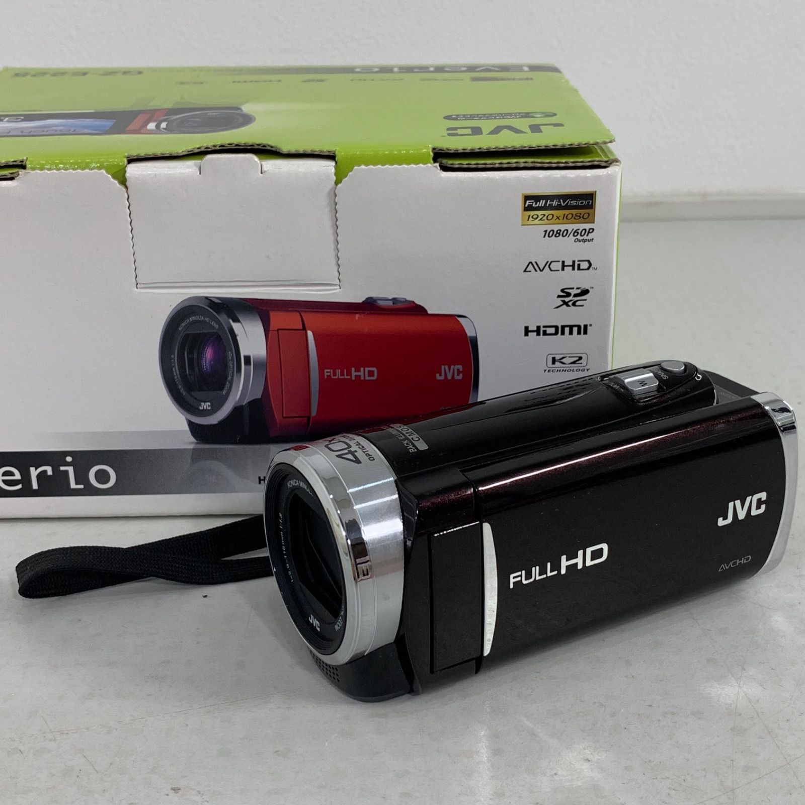 JVC GZ-E225 ビデオカメラ