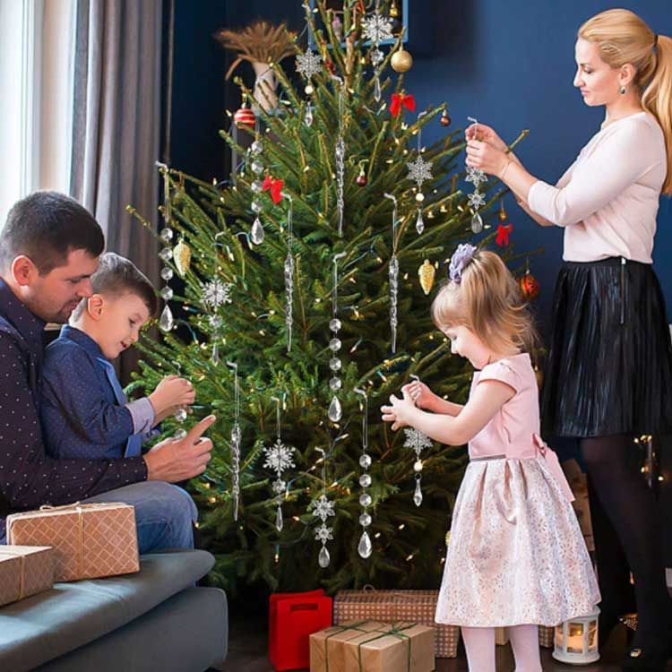 クリスマスツリー 飾り 10本セット クリスマス オーナメント