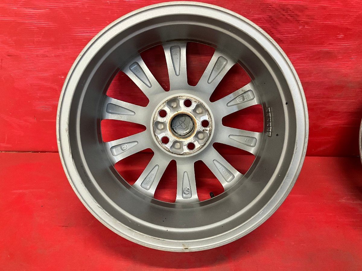 中古ホイール [18x7.5+39 114.3-5H トヨタ ヴァンガード純正] 4本SET 