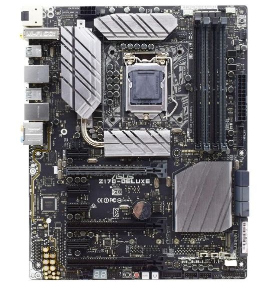 ASUS Z170-DELUXE Intel Z170 LGA1151 DDR4 SATA3 HDMI ATX Motherboard