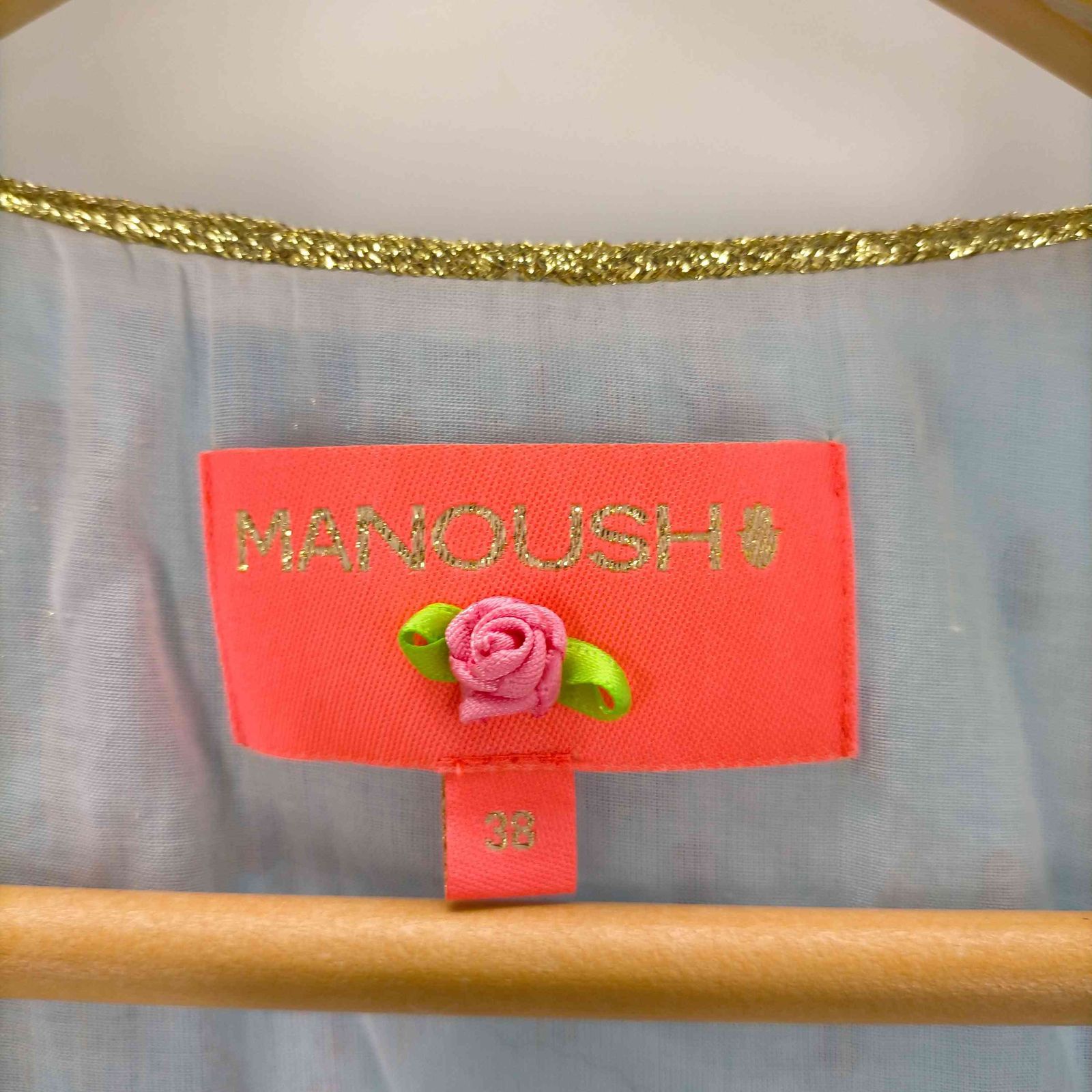 Manoush☆マヌーシュ フランネルワンピース サイズ38 MANOUSH マヌーシュ レディース ワンピース サイズ：XS（その他