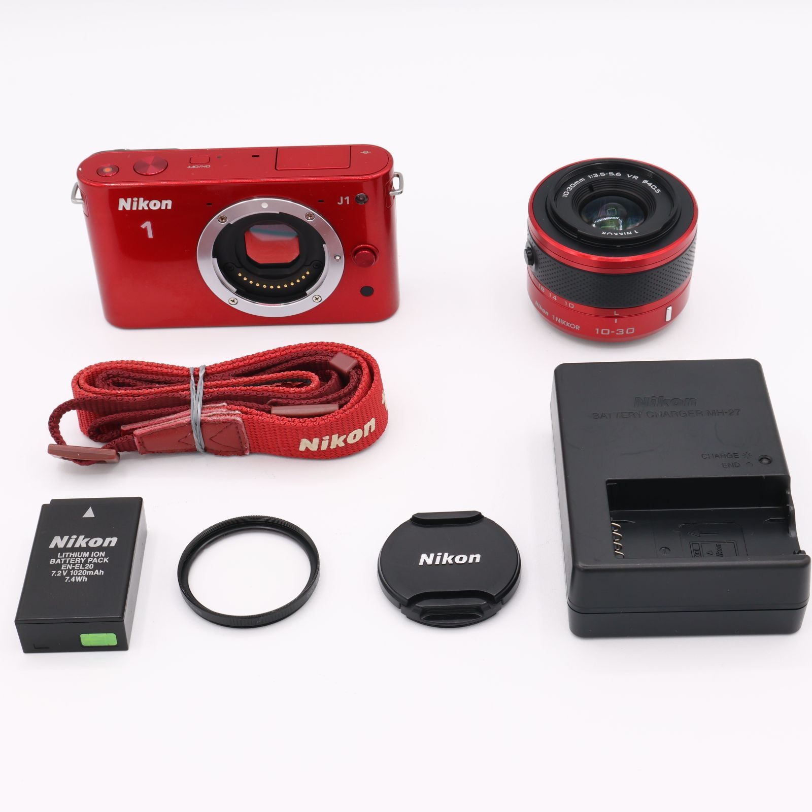 中古】Nikon ミラーレス一眼カメラ Nikon 1 (ニコンワン) J1