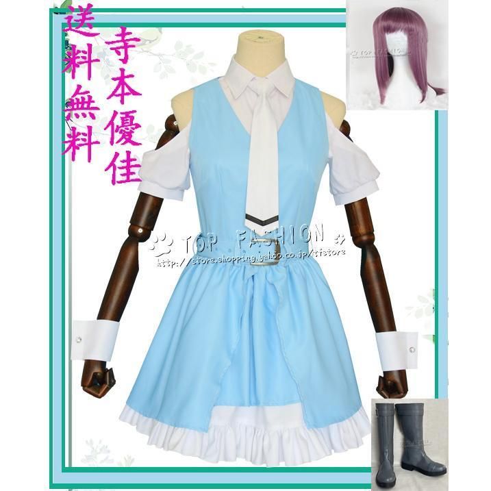 推しが武道館いってくれたら死ぬ 風寺本優佳 コスプレ衣装 ウィッグ 靴 道具別売り
