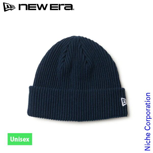 2026，人気セール 【新品】 NEW ERA リブ カフニット (14669937) (ネイビー) ニット帽・ビーニー