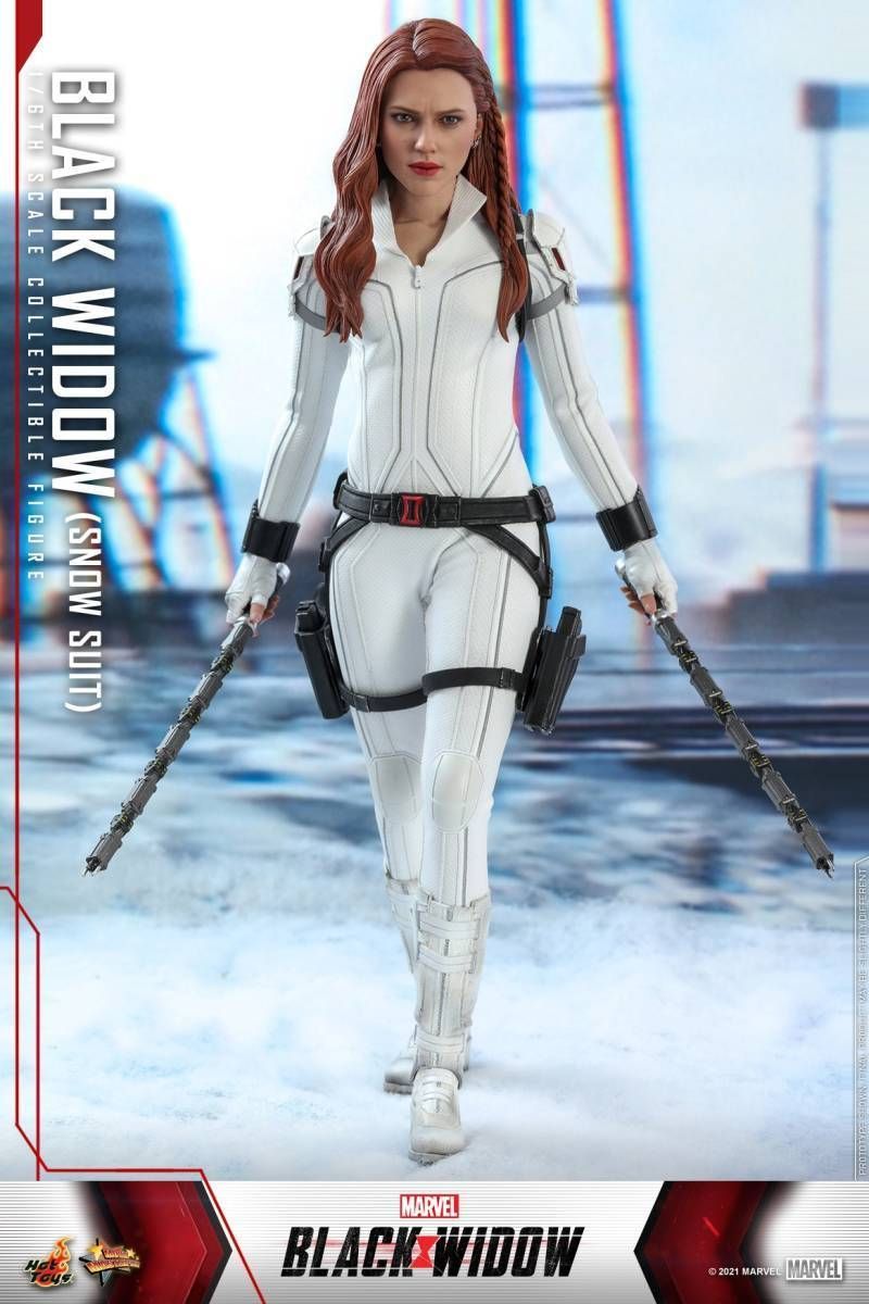 Hot Toys - 【お値下げ中】ホットトイズ　ブラック・ウィドウ（スノー・スーツ版） Amazon | ムービー・マスターピース ブラック・ウィドウ スノー