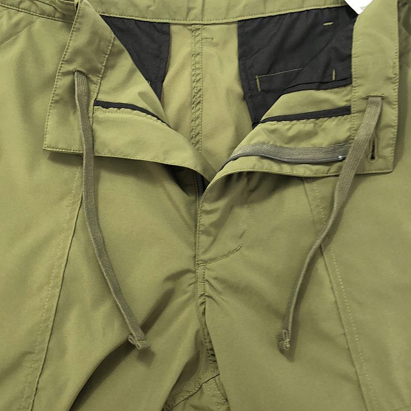 【美品】  BROCHURE / ブローシュア | HAIR CUTTER FATIGUE PANTS YAGUCHI  / ドローストリング ミリタリー カーゴパンツ | L | カーキ系 | メンズ 美品】 BROCHURE / ブローシュア | HAIR CUTTER FATIGUE PANTS YAGUCHI