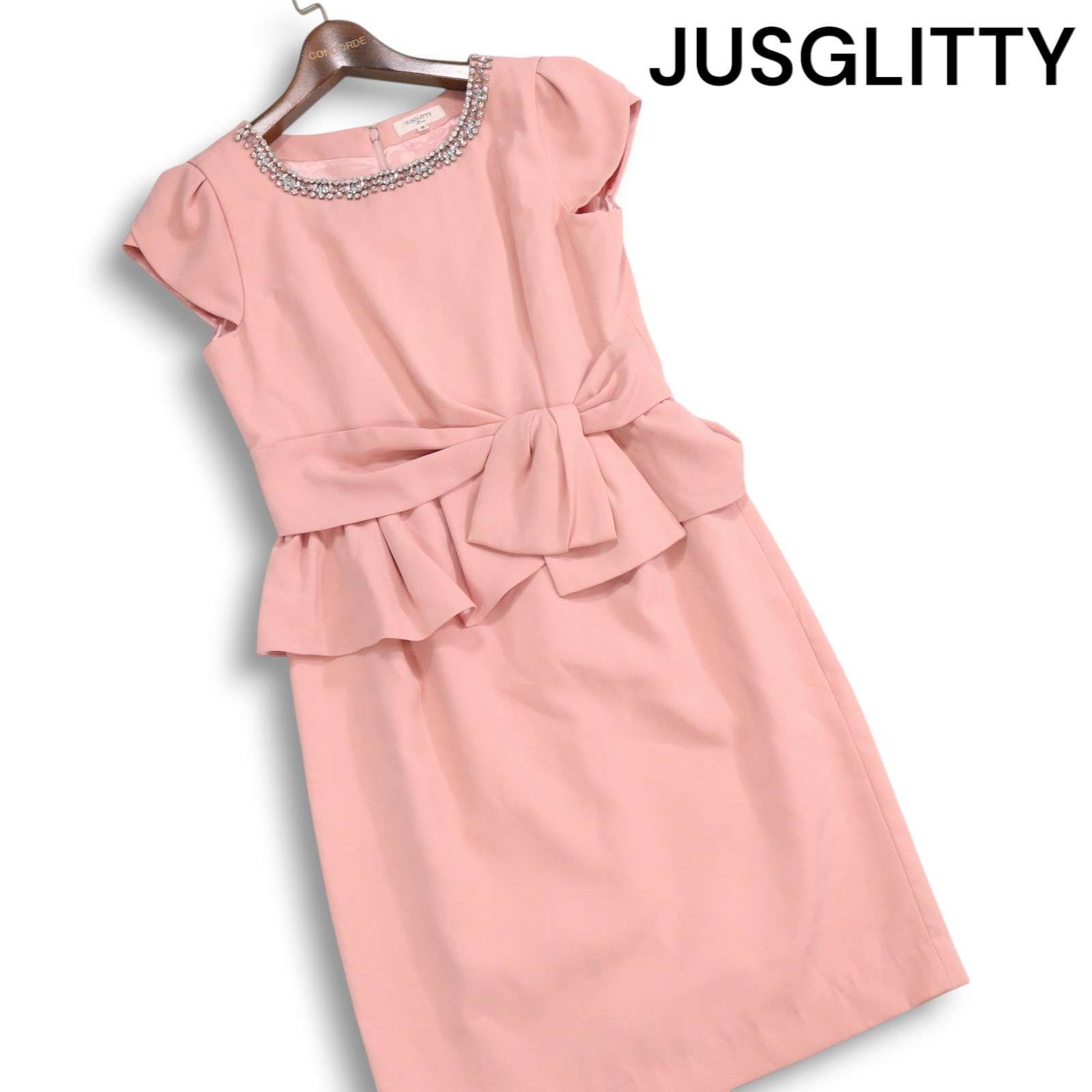 JUSGLITTY ジャスグリッティー ビジュー☆ リボン パーティー JUSGLITTY ジャスグリッティー ビジュー☆ リボン パーティー