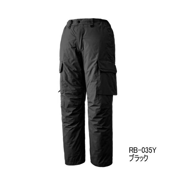 ≪ 25年9月新商品 ≫ シマノ ESインサレーションパンツ 03 RB-035Y ブラック XLサイズ