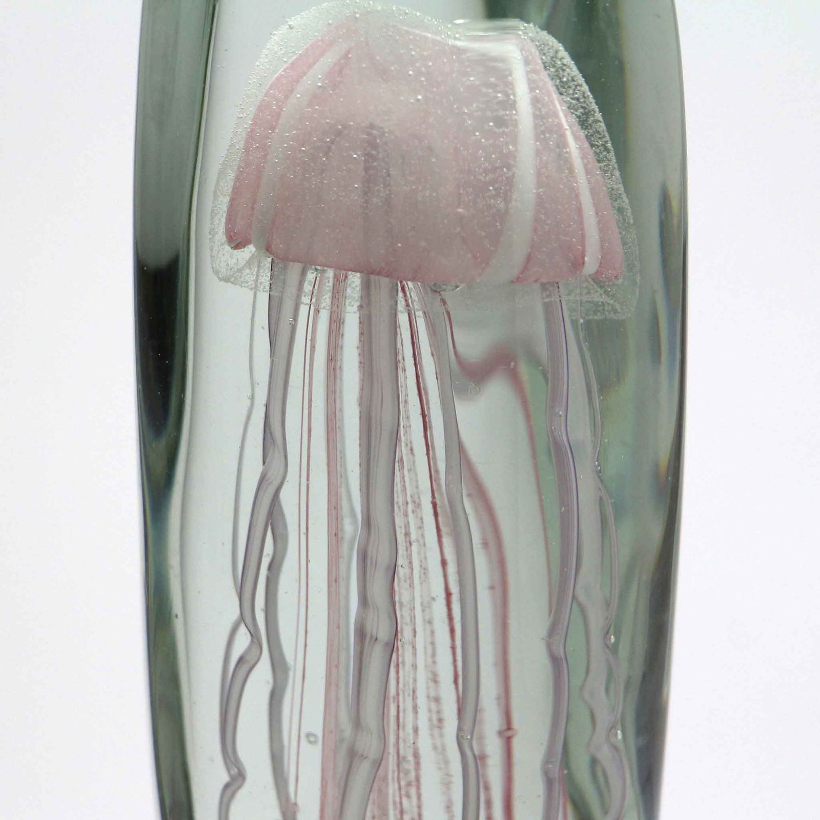 くらげページです♡ Jellyfish Twisted Leg Tall ピンク クラゲ ガラス ペーパー