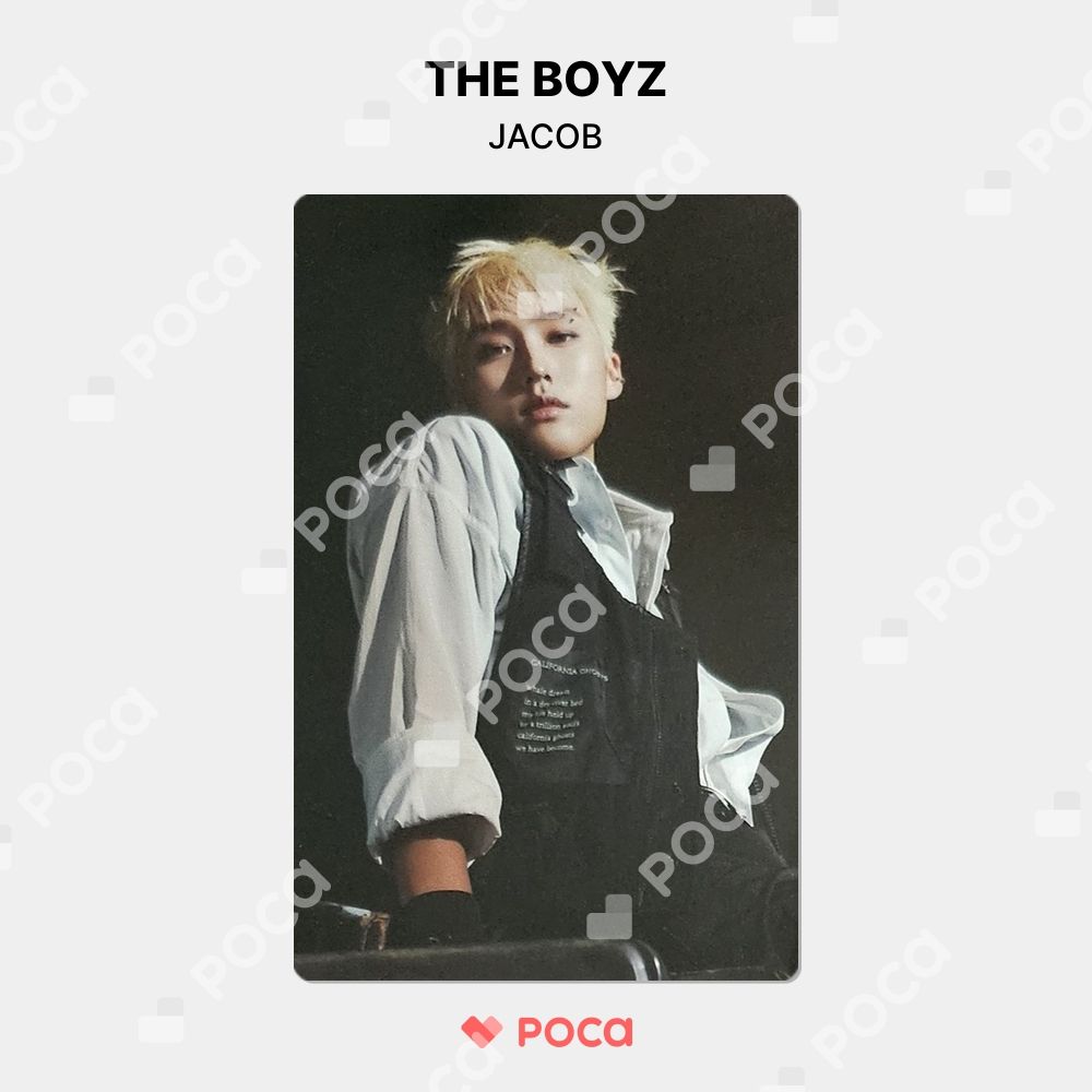 the boyz ジェイコブ　トレカ　セット　ヨントン　アルバム　証明写真 THE BOYZ ジェイコブ トレカ THE BOYZ WORLD TOUR : B-ZONE IN