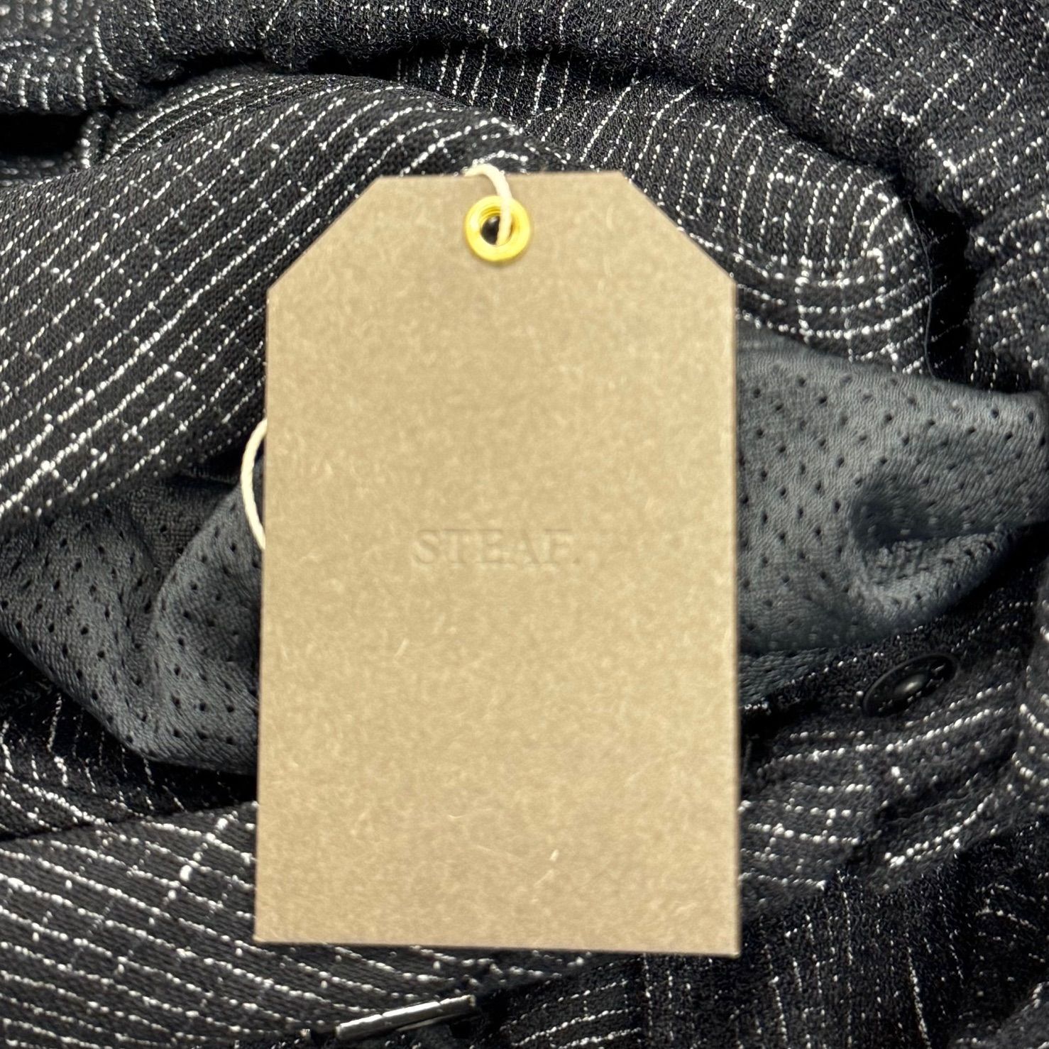 参考上代39600円 未使用品 STEAF 25SS MARINE HOOD SHIRT マリーン