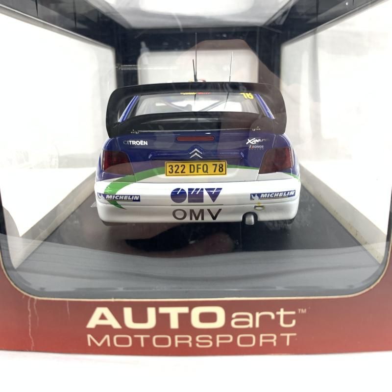  開封･箱ｲﾀﾐ AUTOart 1 18 CITROEN XSARA WRC 2005 91 その他 ミニカー