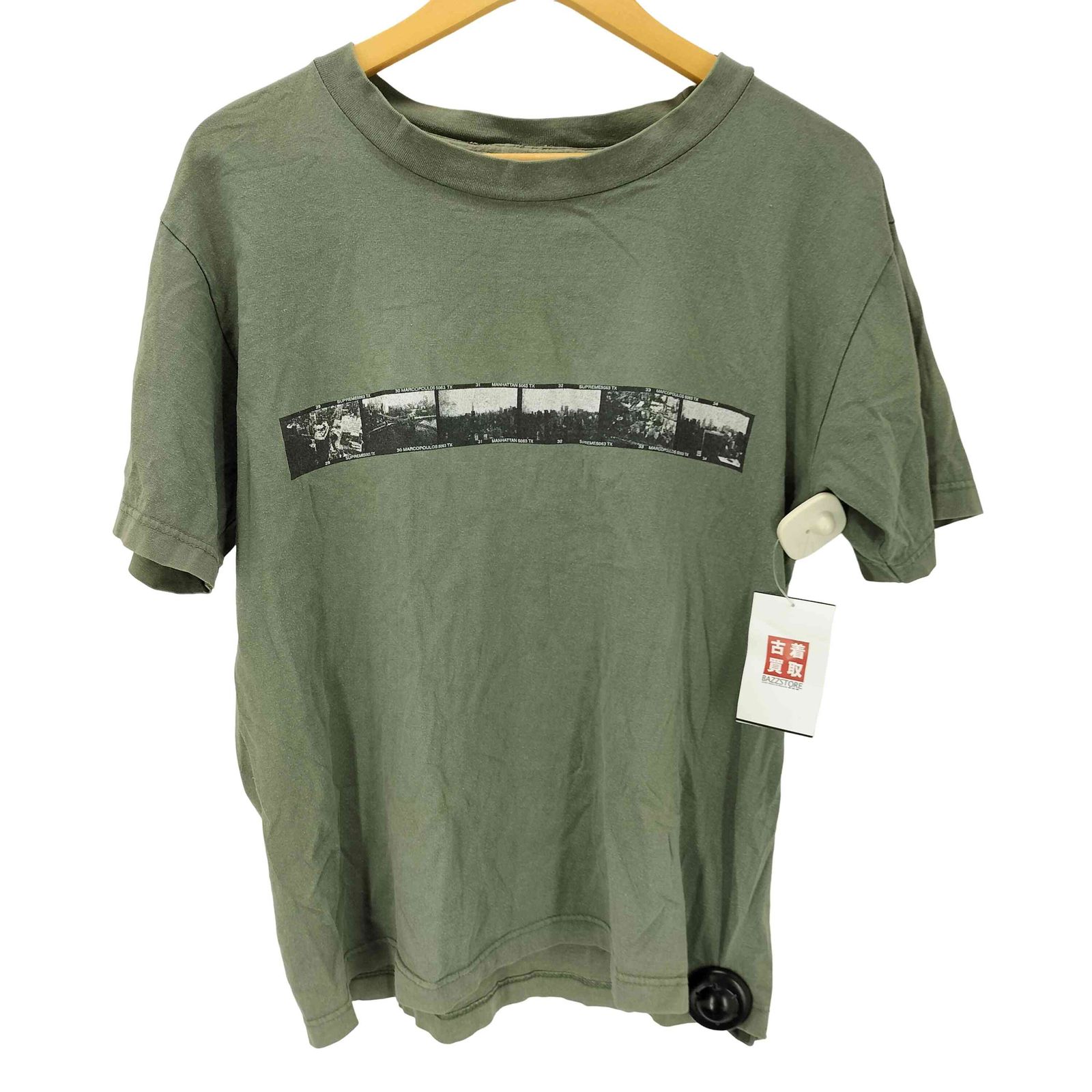 シュプリーム Supreme 90S USA製 初期 プリント クルーネック
