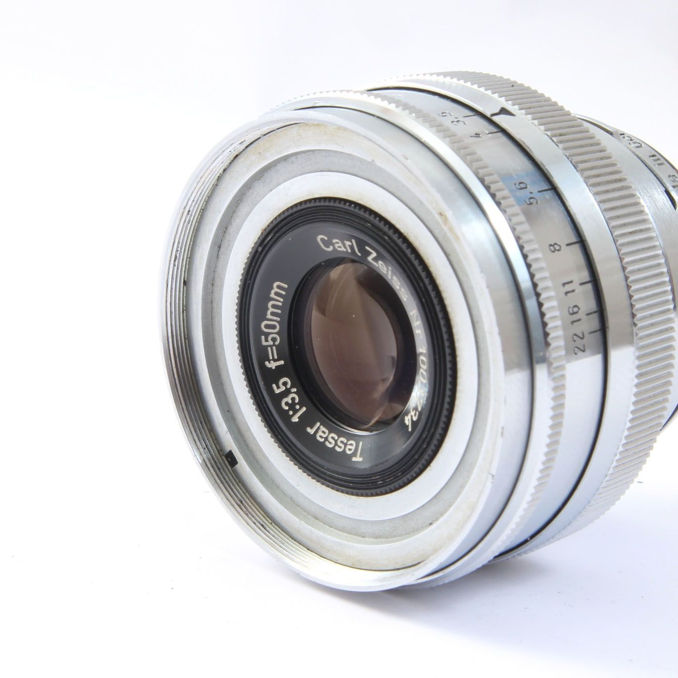 Carl Zeiss カールツァイス Tessar 50mm F3.5 固定鏡胴 CONTAX RF用