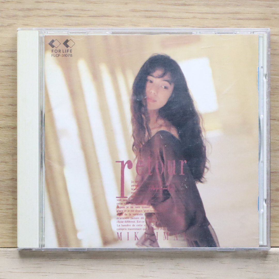 国内盤CD☆今井美樹/Miki Imai□ retour 【FLCF31078/4988018303138