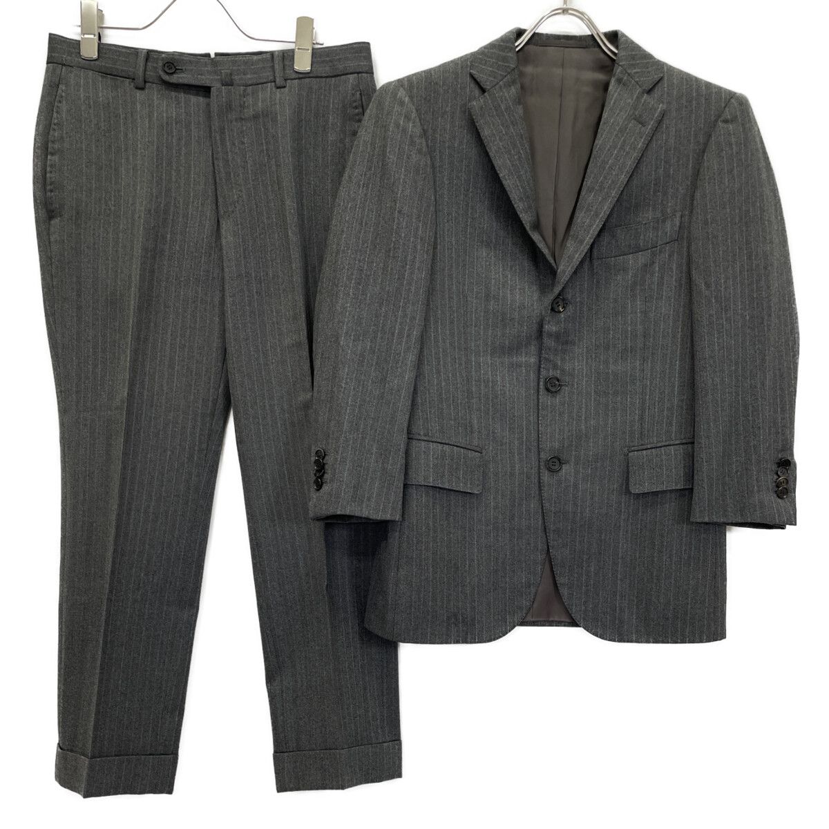 RING JACKET リングヂャケット CARLO BARBERA C ｸﾞﾚｰｽﾄﾗｲﾌﾟ 2 Pｽｰﾂ 表記なし