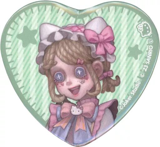 中古】バッジ・ピンズ 庭師(エマ・ウッズ)×ハローキティ 「Identity V