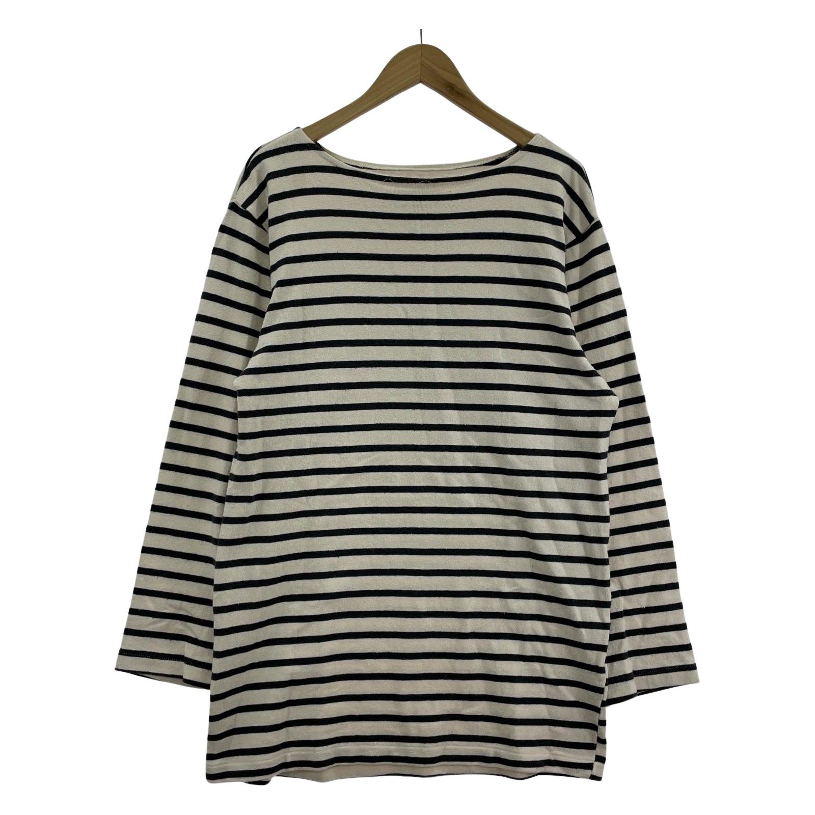 CLASS 長袖Tシャツ RETRO BORDER 3 ホワイト