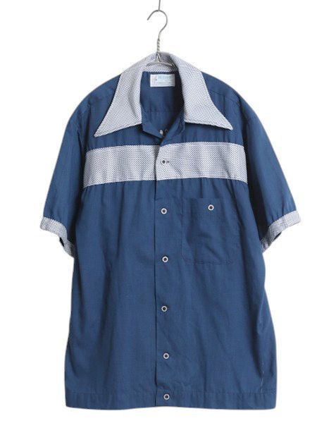 お得なクーポン配布中!】 70s USA製 ヒルトン ボーリング シャツ