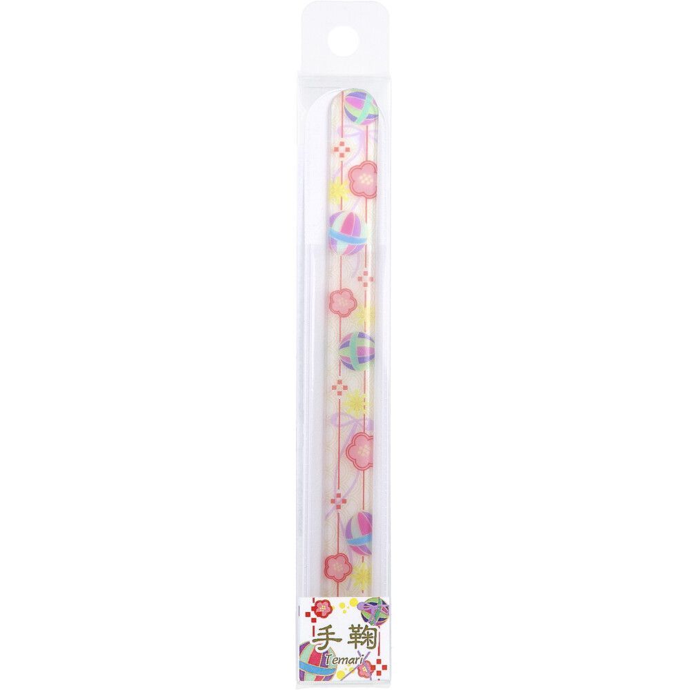 【3セット】チェコ製ガラス爪やすり ～和～ 手鞠(Temari) 1個入