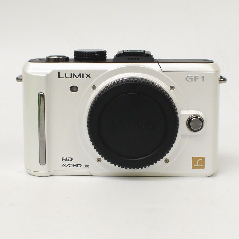 ディスカウント パナソニック LUMIX DMC-GF1 ホワイト【・良品】動作