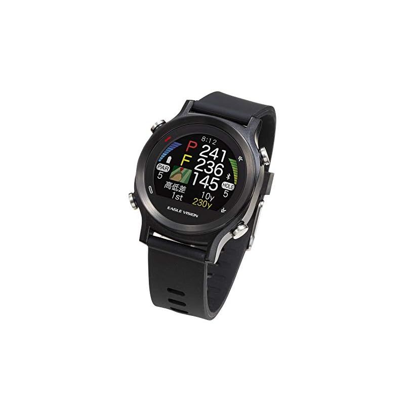 アサヒゴルフ EAGLE VISION watch ACE EV-933 BK