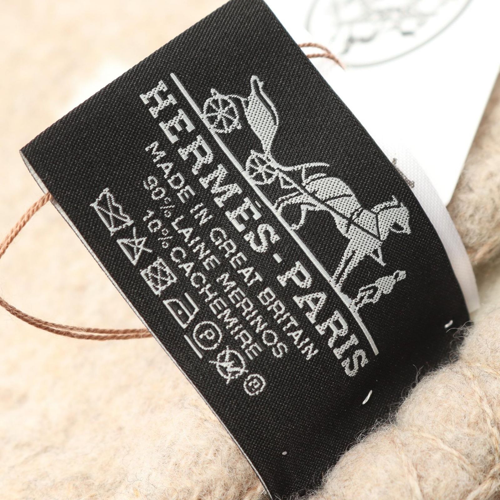 HERMES プレード アヴァロン カモミール ウール カシミヤ HERMES