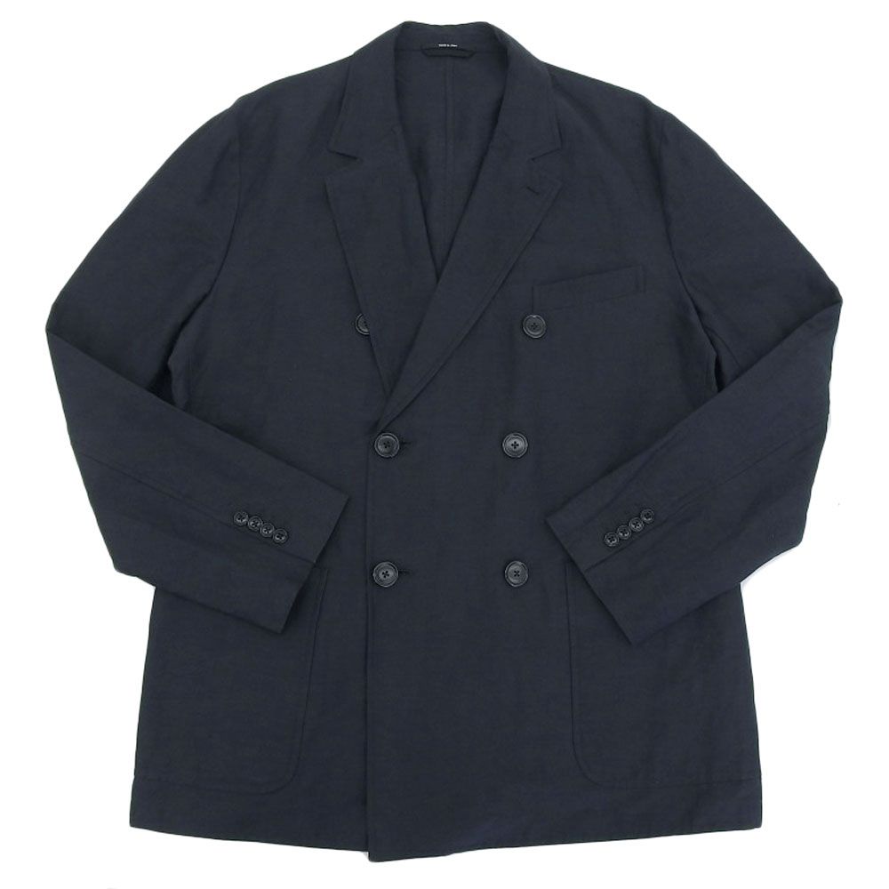 超美品 エルメス HERMES ダブルブレスト テーラード ジャケット L-XL 超美品 エルメス HERMES ダブルブレスト テーラード ジャケット L-XL