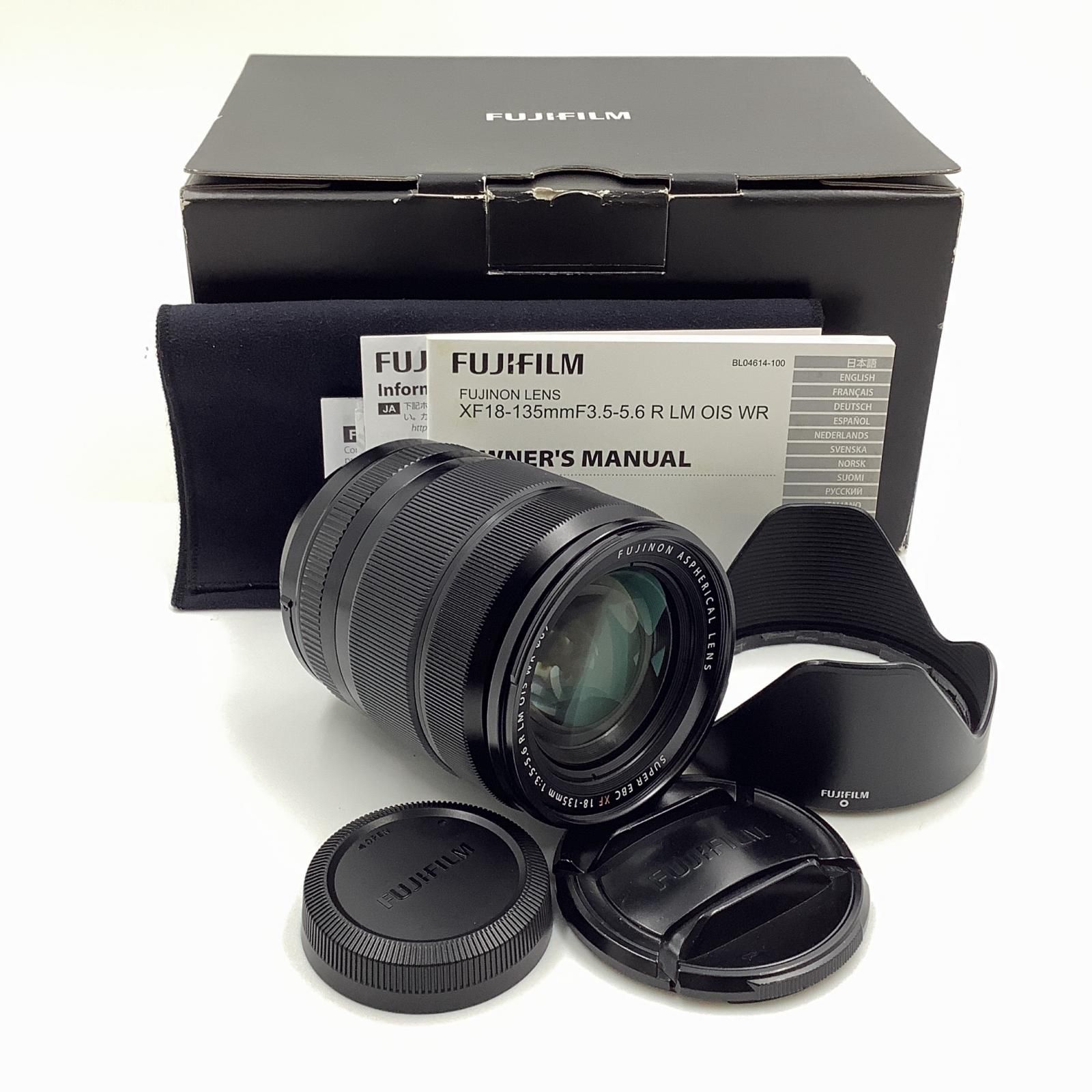 【全額返金保証】【最速発送】FUJIFILM XF18-135mm F3.5-5.6 R LM OIS WR 動作確認済