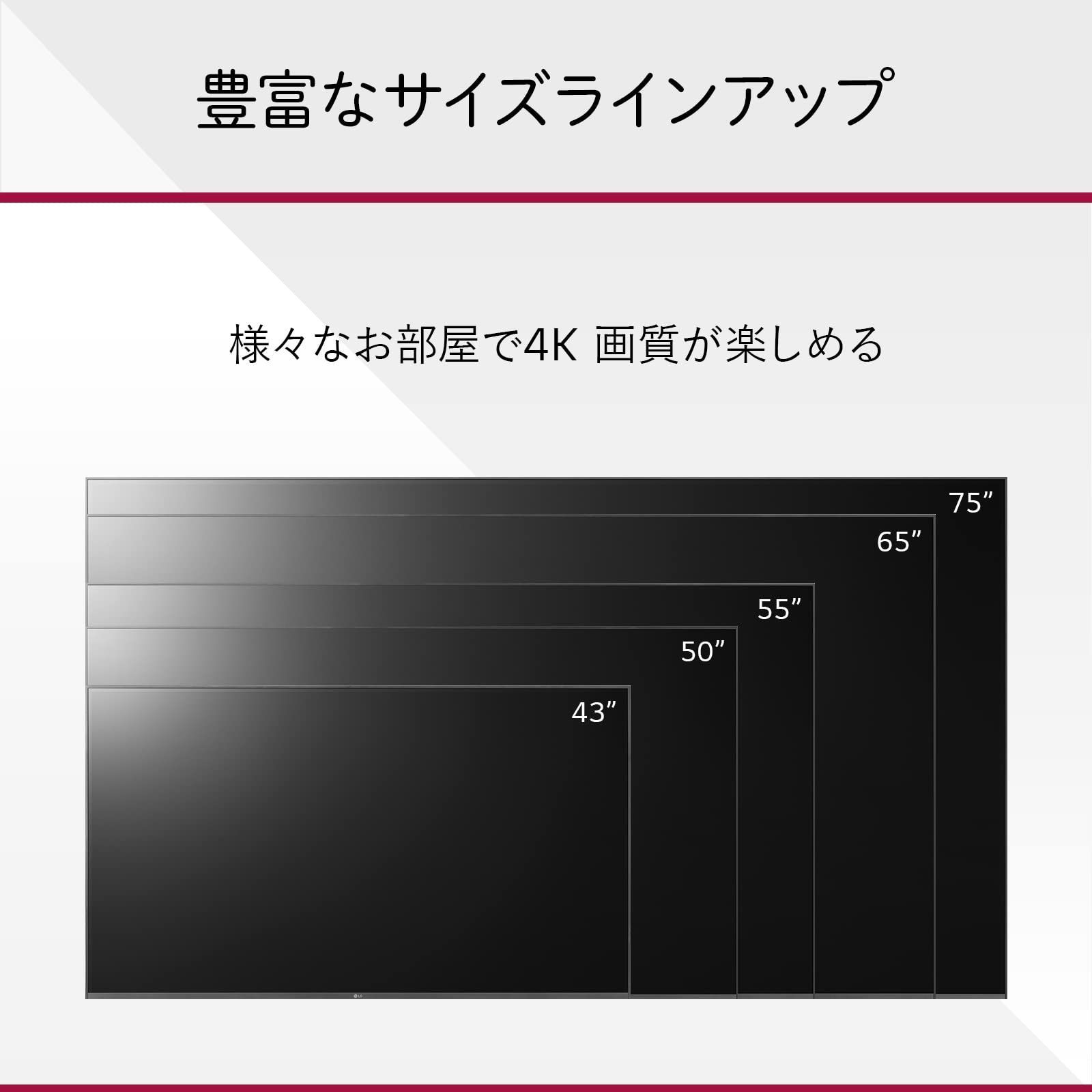 43型 LG 4Kチューナー内蔵 液晶 テレビ 43UQ9100PJD IPSパネル Alexa