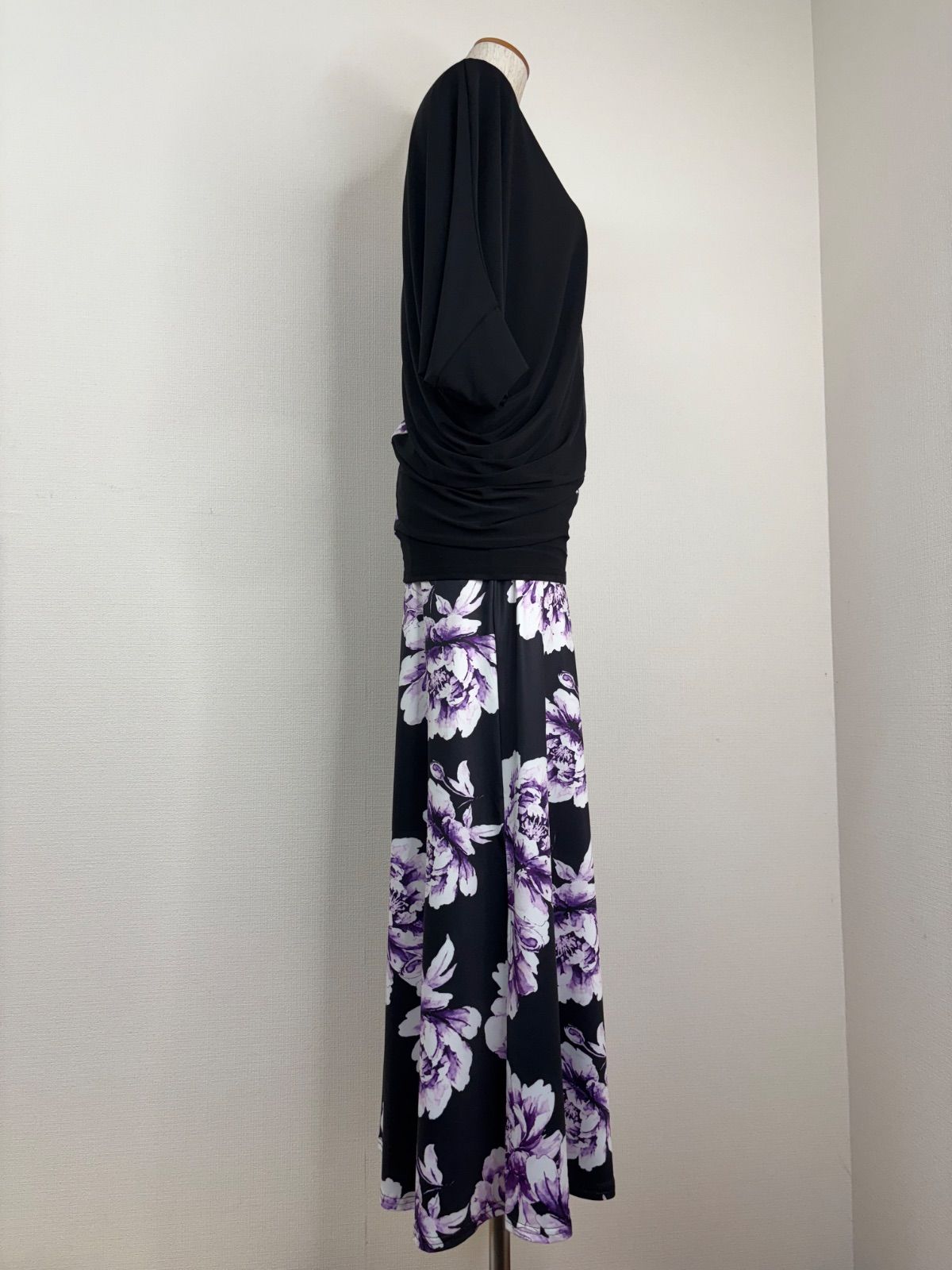 社交ダンス ブラック×パープル