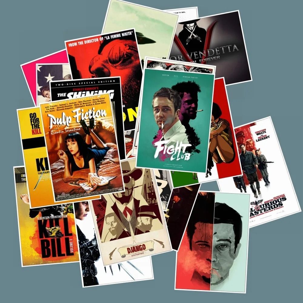 25枚セット 名作 映画 ムービー コレクション 洋画 映画ポスター PVC