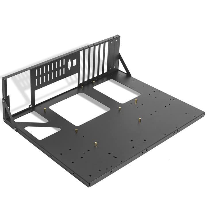 pc 鉱業フレーム鉱業 ベンチ台 イニングフレーム 厚みのあるオープンブラケットシャーシラック専用 オープンフレーム TX/X79/X99 Rxakudedo 拡大版