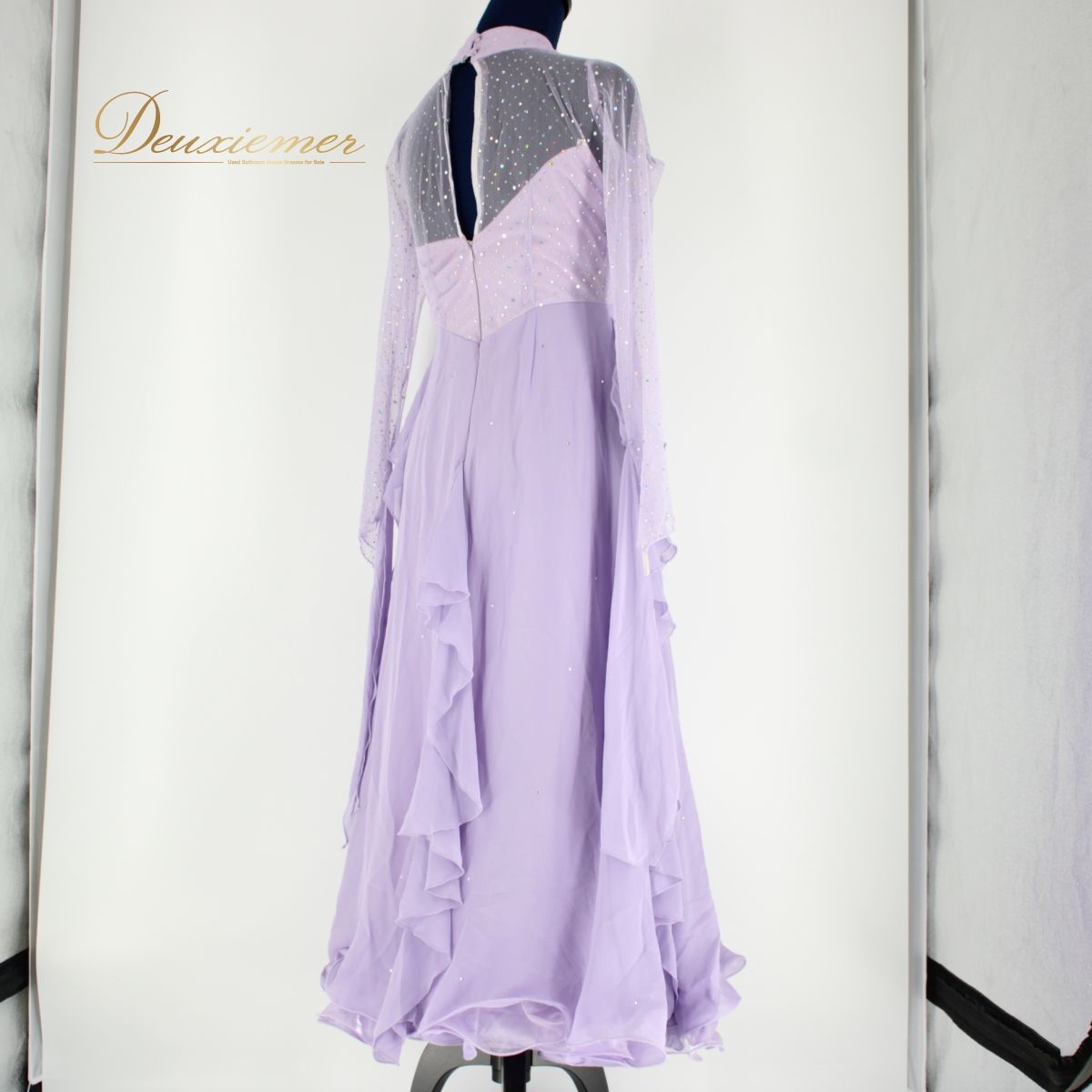 【美品 社交ダンス衣装】prima boutique プリマブティック ドレス 美品 社交ダンス衣装】ワンピース ドレス prima boutique プリマ