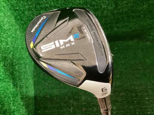 テーラーメイド SIM2 MAX U6 ユーティリティ UT 純正特注シャフト フレックスS メンズ 男性用 右利き 右用 Cランク ゴルフクラブ