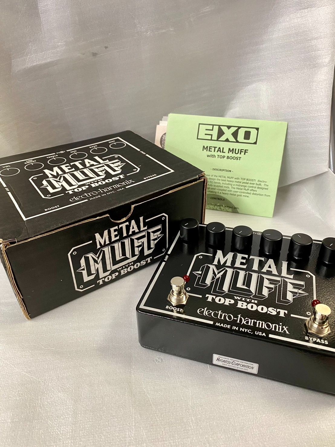 electro-harmonix L MUFF 箱付き METAL MUFF Electro Harmonix 箱付き - メルカリ