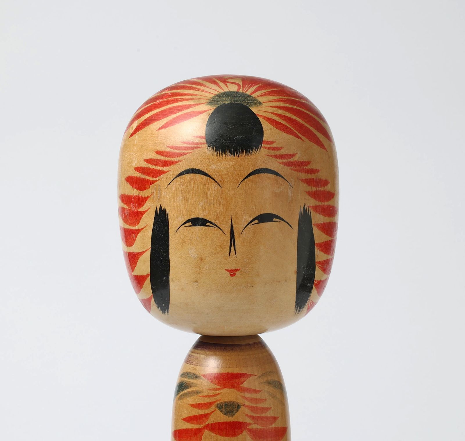 遠刈田 作田栄一 伝統こけし Kokeshi Doll こけし 遠刈田系 作田栄一（1929-1997） 高さ37cm | KOKESHI DOLL