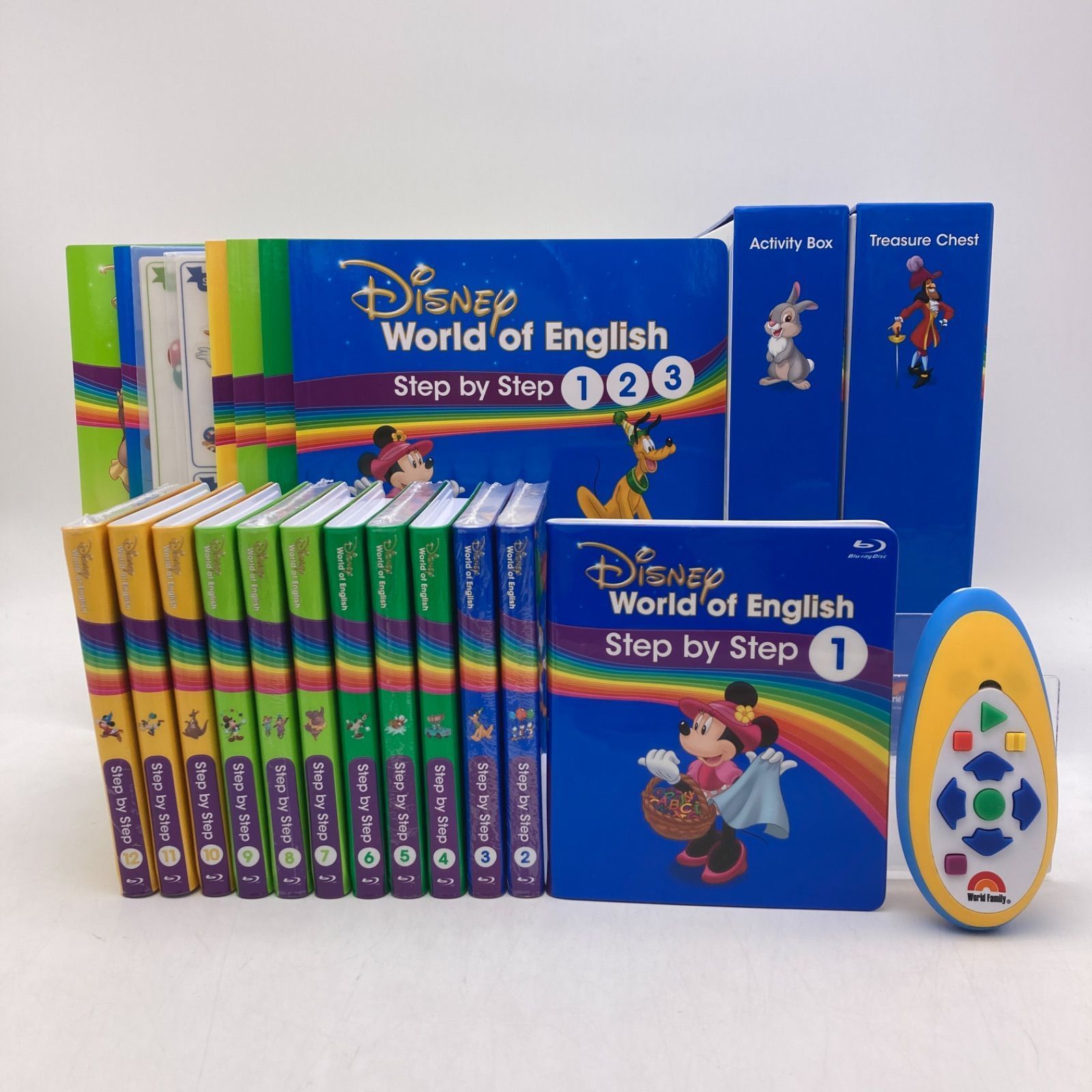 DWE 最新版ステップバイステップ Blu-ray ブルーレイ ステップバイステップブルーレイ最新ディズニー英語システムDWE