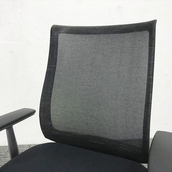 ベゼルチェア アルミポリッシュ モデレートタイプ オフィスチェア コクヨ ブラック MARWIL-DEMENAGEMENTS_CH