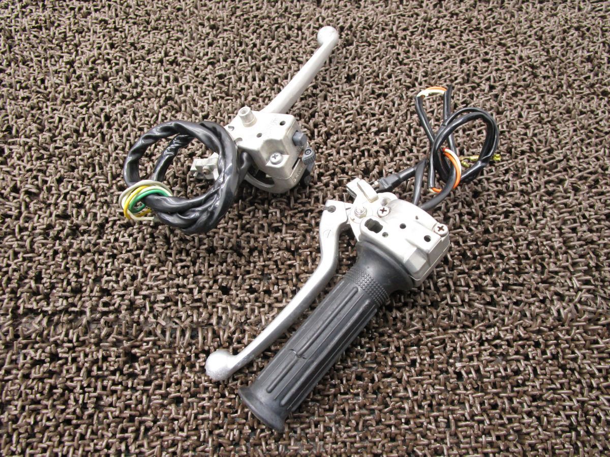 エポ ハンドルスイッチ 左右 スロットル レバー ●A6180 PV50 スズキ PV50 EPO キャブ車