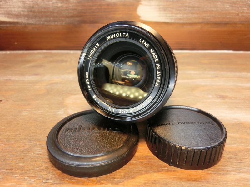 7414 ミノルタ MINOLTA MC W.ROKKOR-HH 35mm 1.8
