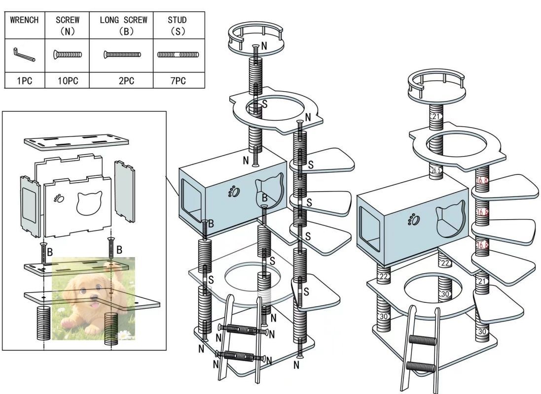 キャットタワー