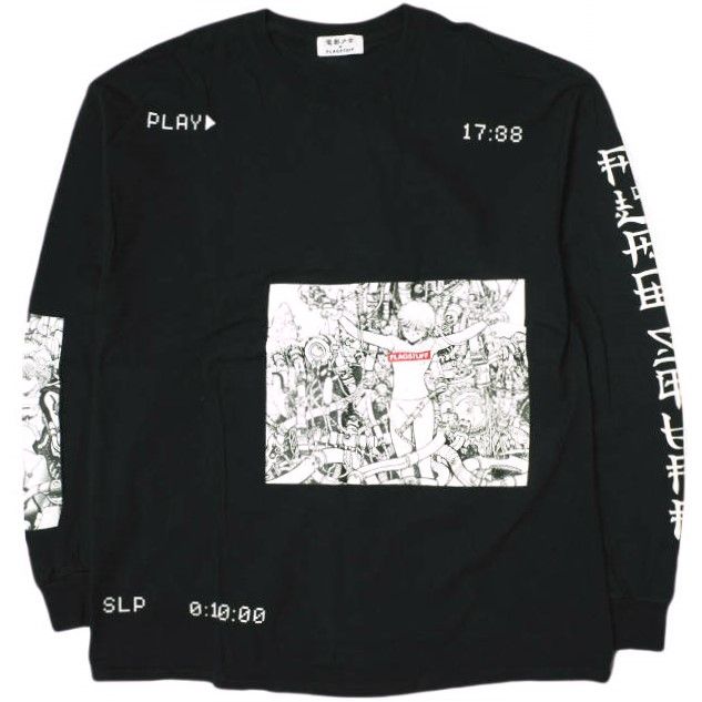 Supreme - 18AW 新品 F-LAGSTUF-F 電影少女 ロンT サイズL パープル 良品 フラグスタフ 電影少女 ビデオガール 桂正和 西野七瀬 ロン